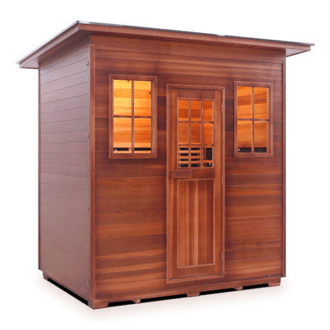 Image of Enlighten Sapphire - 5 Person Indoor/Outdoor Hybrid Sauna