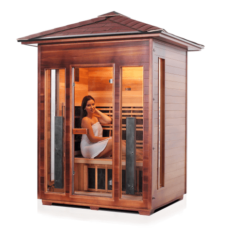 Image of Enlighten Diamond - 3 Person Indoor/Outdoor Hybrid Sauna