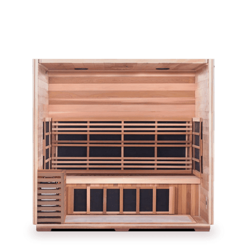 Image of Enlighten Sapphire - 4 Person Indoor/Outdoor Hybrid Sauna