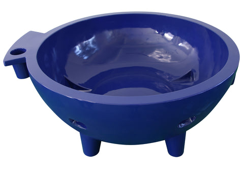 Image of ALFI brand FireHotTub The Round Fire Burning Portable Outdoor Hot Bath Tub