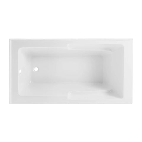 Image of Swiss Madison  Claire 60" x 32" Left-Hand Drain Alcove Tub 