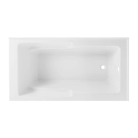 Image of Swiss Madison  Claire 60" x 32" Right-Hand Drain Alcove Tub