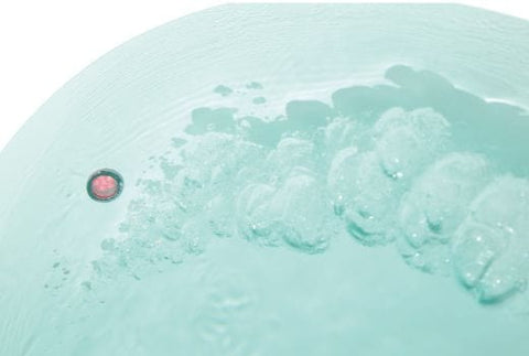 Image of EAGO AM2130 66" Round Free Standing Acrylic Air Bubble Bathtub