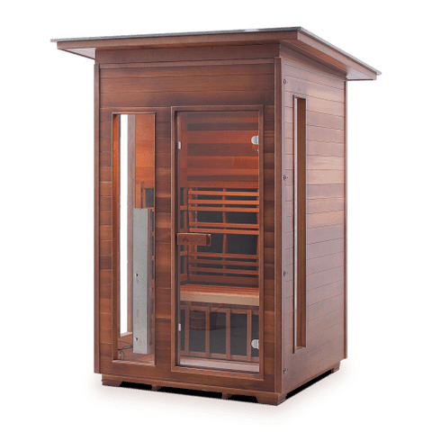 Enlighten Diamond - 2 Person Indoor/Outdoor Hybrid Sauna