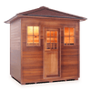 Enlighten Sapphire - 5 Person Indoor/Outdoor Hybrid Sauna