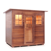 Enlighten MoonLight - 5 Person Indoor/Outdoor Traditional Sauna