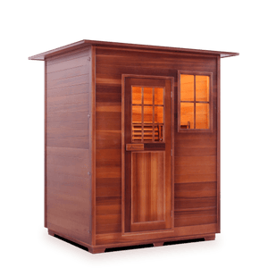 Enlighten MoonLight - 3 Person Indoor/Outdoor Traditional Sauna