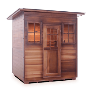Enlighten MoonLight - 4 Person Indoor/Outdoor Traditional Sauna