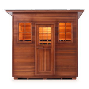 Enlighten Sierra 5 Person Outdoor/Indoor Infrared Sauna