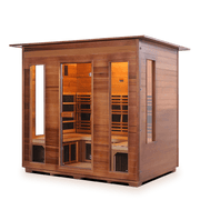 Enlighten Diamond - 5 Person Indoor/Outdoor Hybrid Sauna