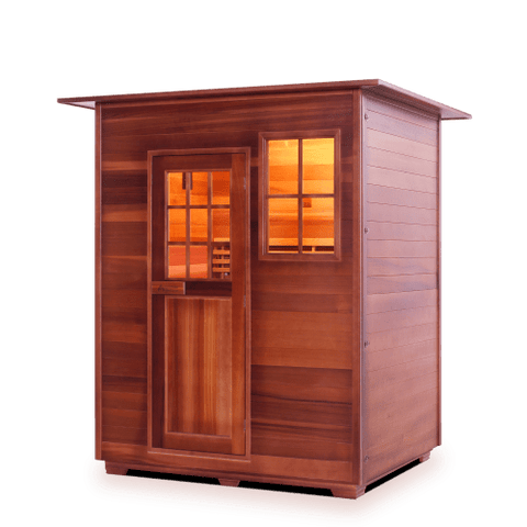 Image of Enlighten MoonLight - 3 Person Indoor/Outdoor Traditional Sauna