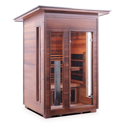 Image of Enlighten Diamond - 2 Person Indoor/Outdoor Hybrid Sauna