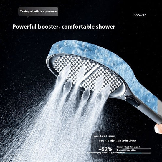 Supercharged Shower Head Pressurized Shower Head
