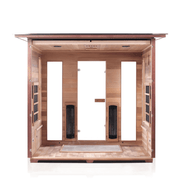 Enlighten Rustic 5 Person Outdoor/Indoor Infrared Sauna