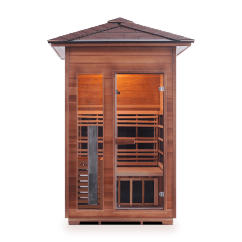 Image of Enlighten Diamond - 2 Person Indoor/Outdoor Hybrid Sauna