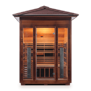 Enlighten Diamond - 3 Person Indoor/Outdoor Hybrid Sauna