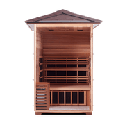 Enlighten Sapphire - 2 Person Indoor/Outdoor Hybrid Sauna
