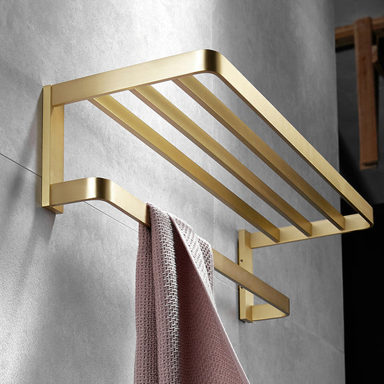 Towel Rack Bathroom Accessories Solid Brass Towel Rack