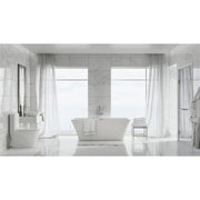 Swiss Madison St. Tropez 67" Freestanding Bathtub