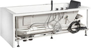 EAGO AM154ETL-R6 6 ft Acrylic White Rectangular Whirlpool Tub With Fixtures