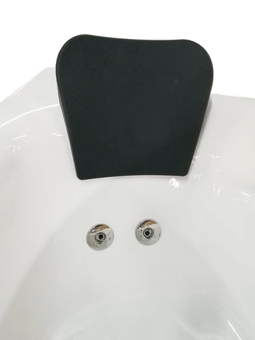 Image of EAGO AM161-R 59" Single Person Corner White Acrylic Whirlpool BathTub