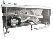 EAGO AM175-R 57'' White Acrylic Jetted Whirlpool Bathtub W/ Fixtures